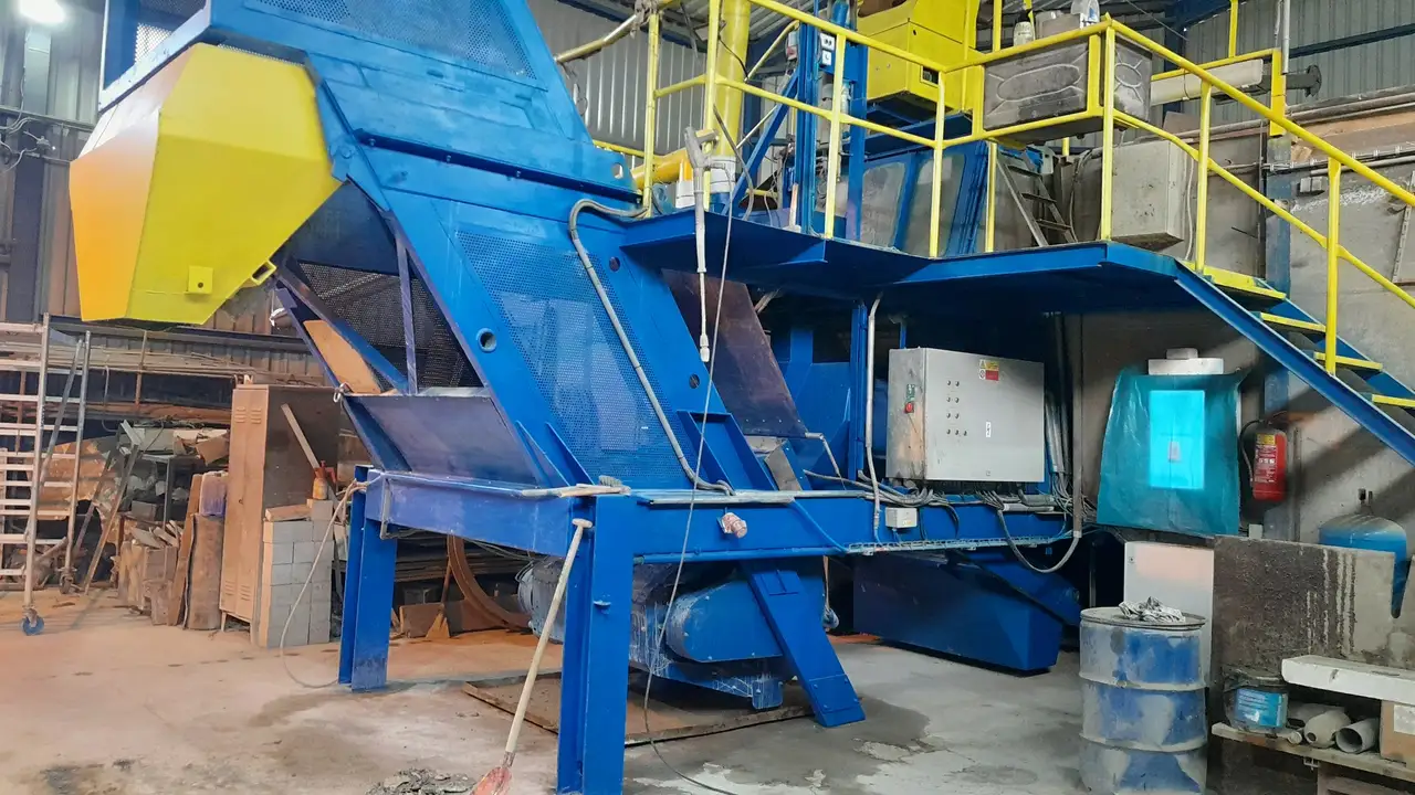 Míchací jednotka betonárny po generální opravě, STASPO